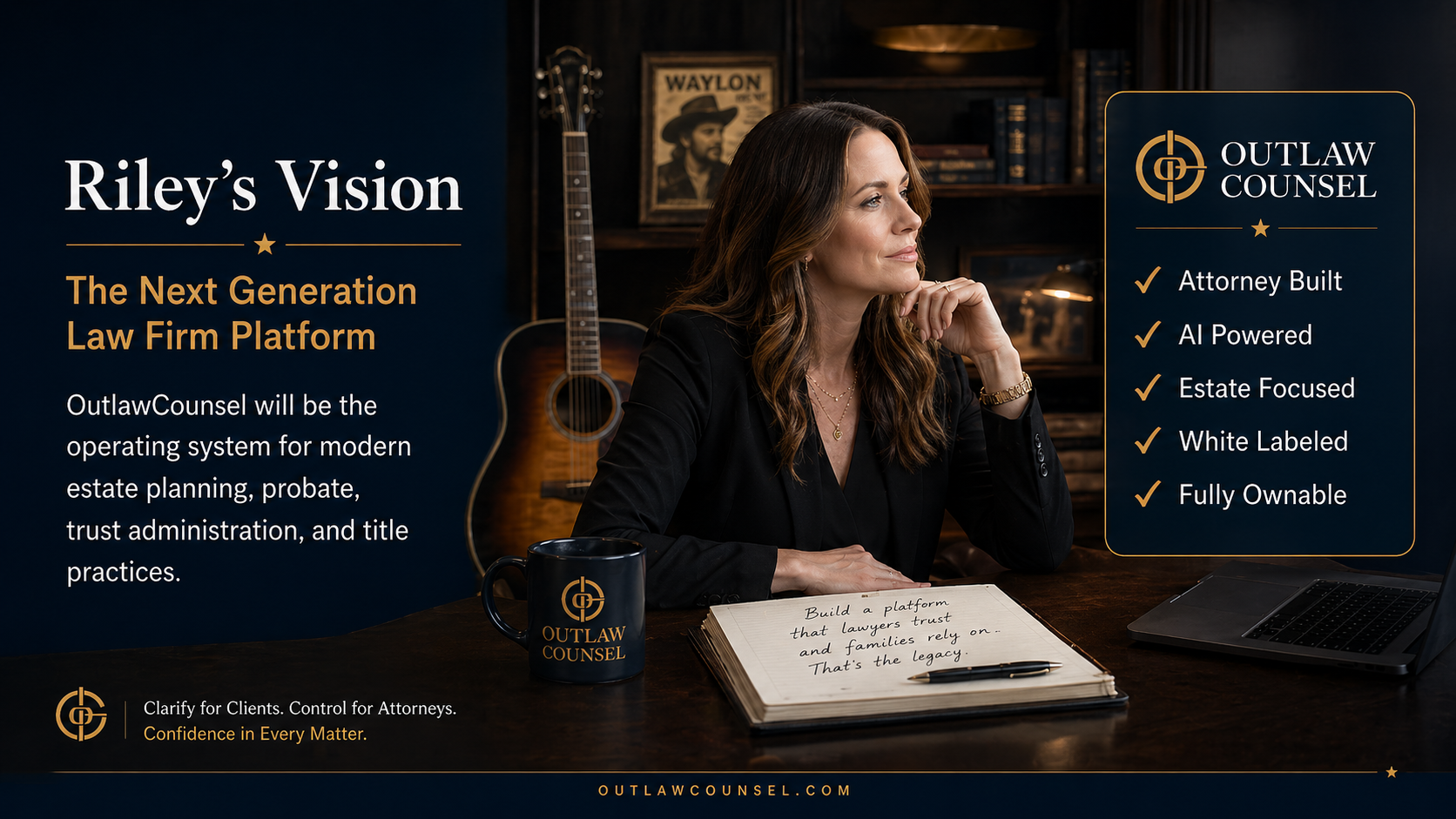 Riley's Vision — The Next Generation Law Firm Platform